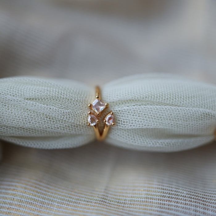 Heritage gold plated rings HRS0010