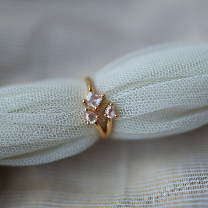 Heritage gold plated rings HRS0010