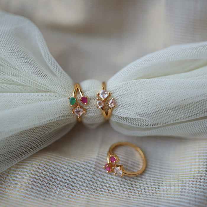 Heritage gold plated rings HRS0010