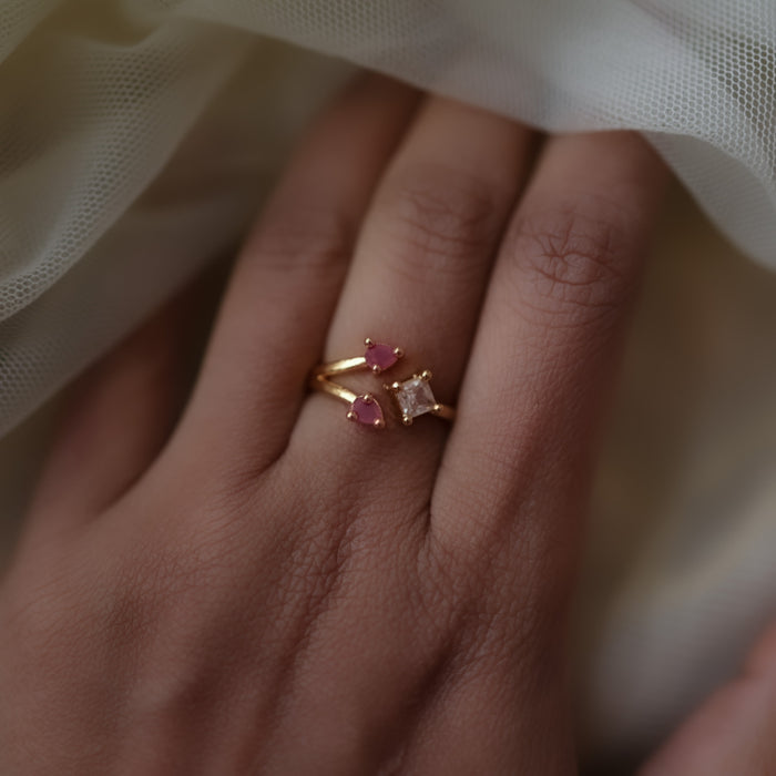 Heritage gold plated rings HRS0010