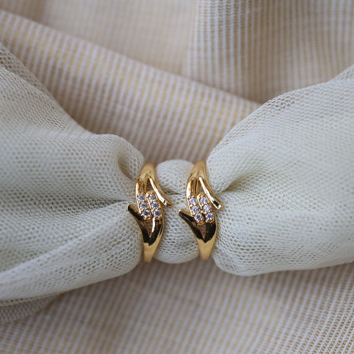 Heritage gold plated rings HRS0012