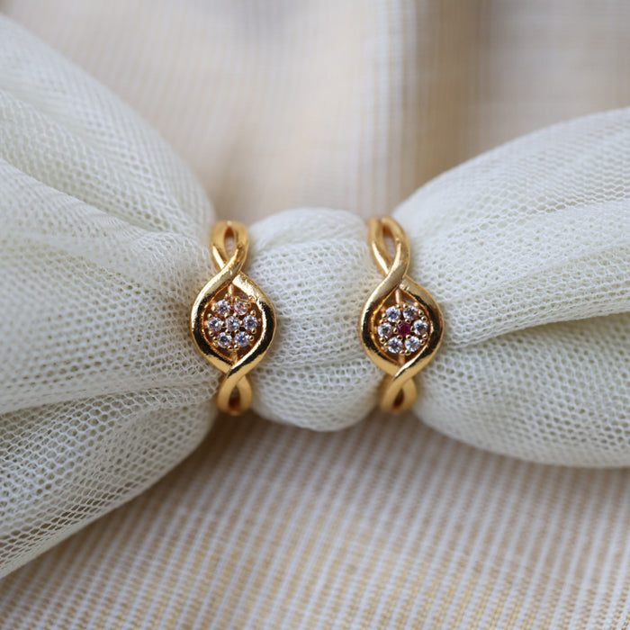 Heritage gold plated rings HRS0013