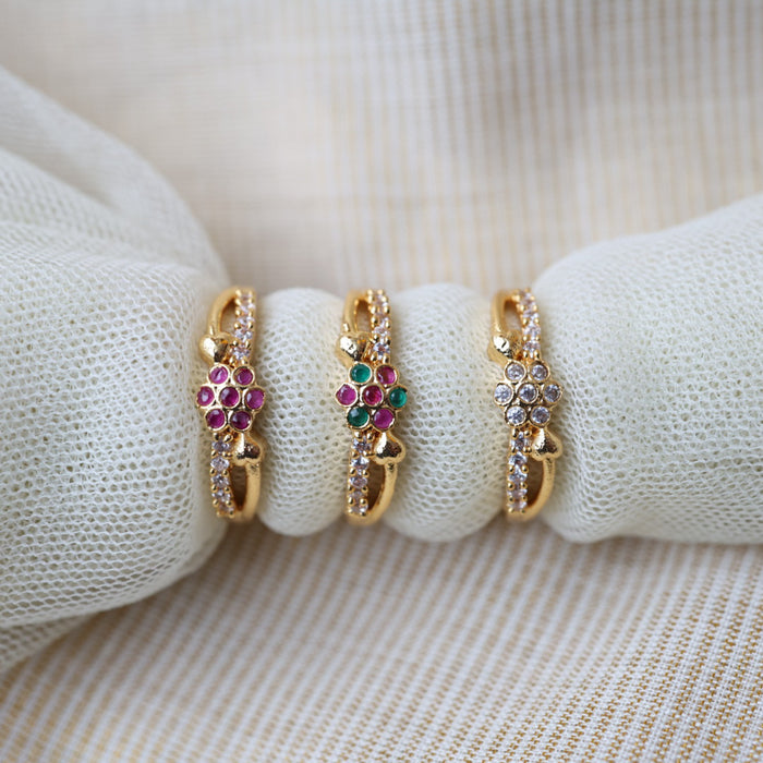 Heritage gold plated rings HRS0015