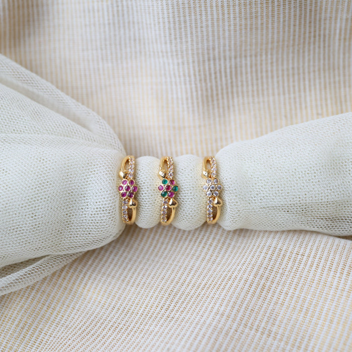 Heritage gold plated rings HRS0015