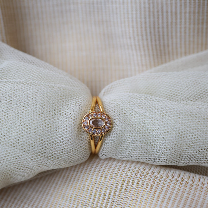 Heritage gold plated rings HRS0016