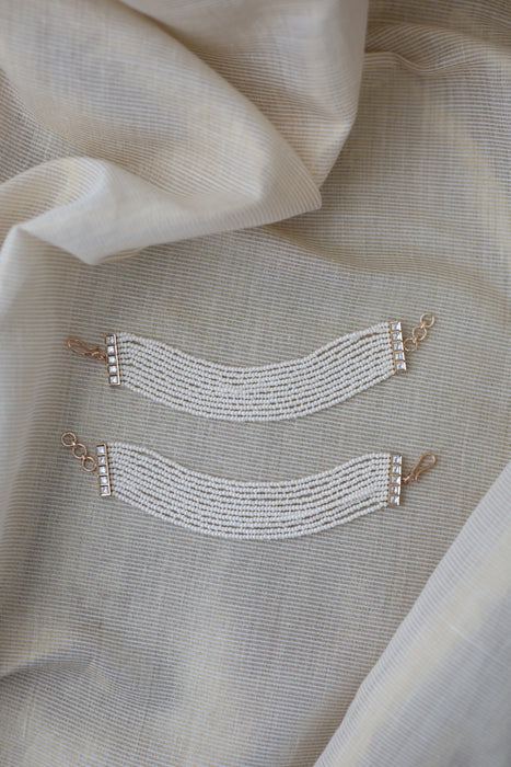 Heritage 3 layer pearl mattal ear accessories HM289