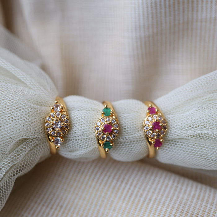 Heritage gold plated rings HRS0018