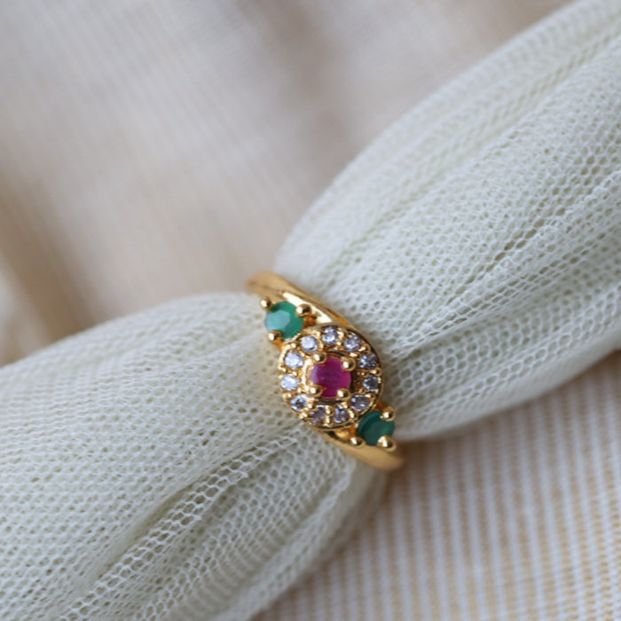 Heritage gold plated rings HRS0018