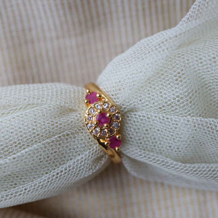 Heritage gold plated rings HRS0018