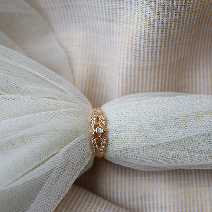 Heritage gold plated rings HRS0022