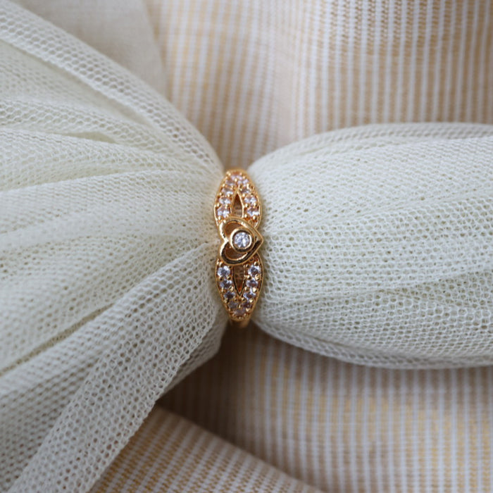 Heritage gold plated rings HRS0022