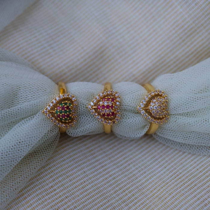 Heritage gold plated rings HRS0024