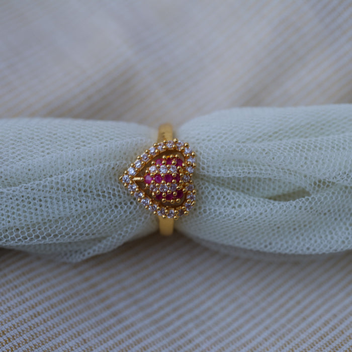 Heritage gold plated rings HRS0024