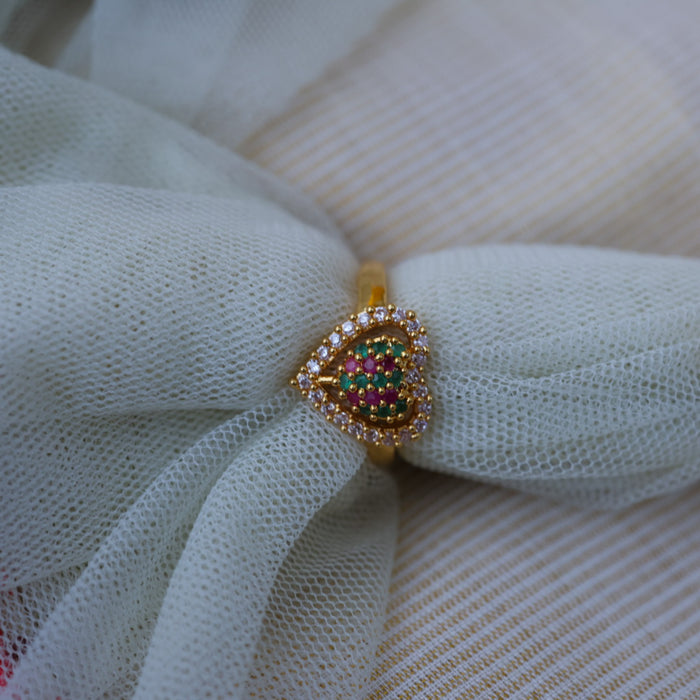 Heritage gold plated rings HRS0024