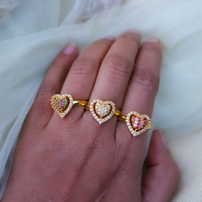 Heritage gold plated rings HRS0024