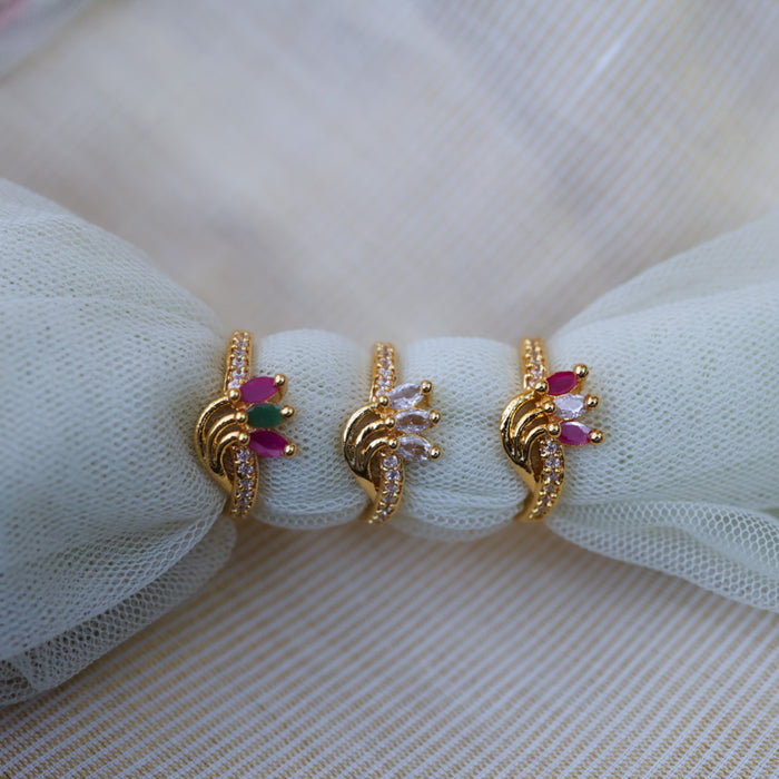 Heritage gold plated rings HRS0025