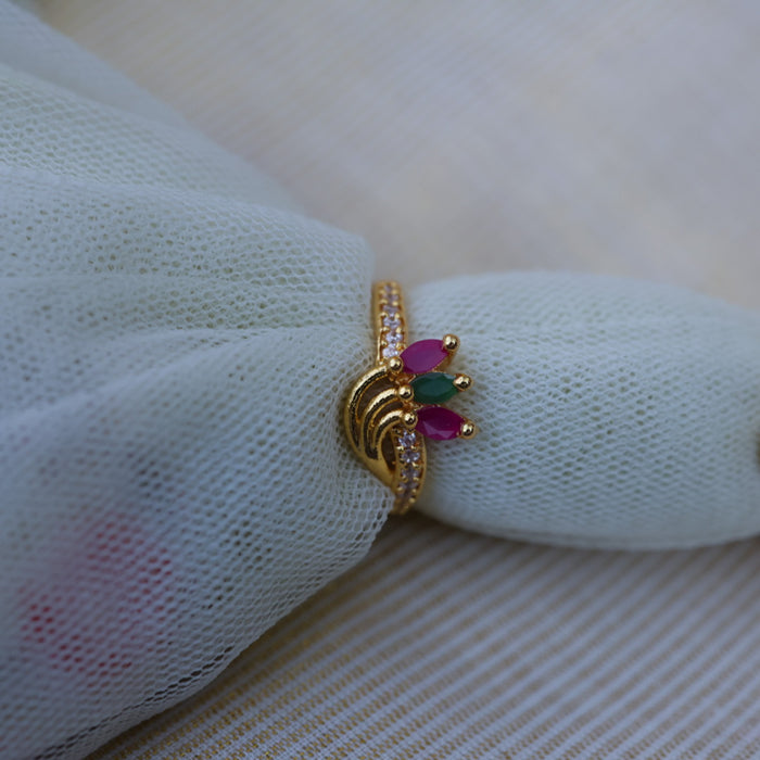 Heritage gold plated rings HRS0025