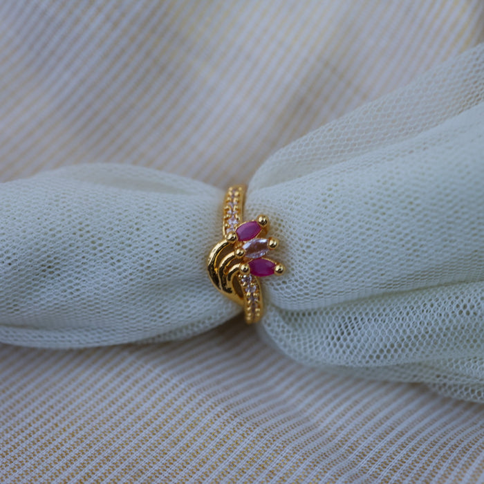 Heritage gold plated rings HRS0025