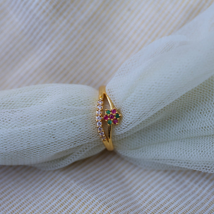 Heritage gold plated rings HRS0026