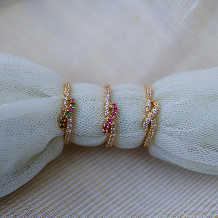 Heritage gold plated rings HRS0027