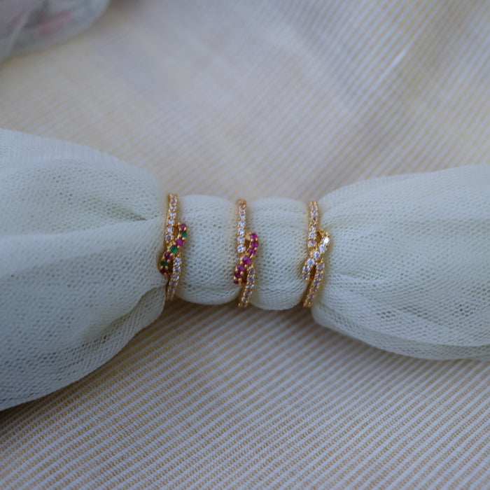 Heritage gold plated rings HRS0027