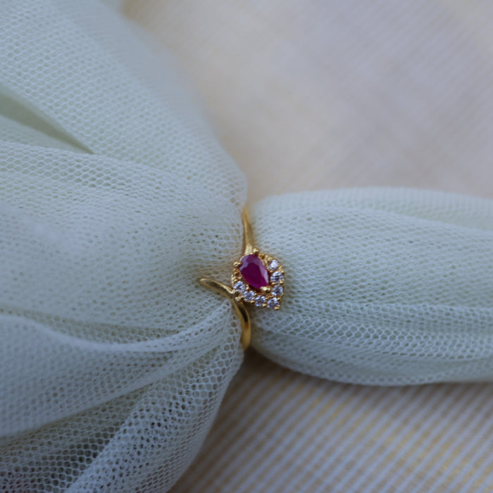 Heritage gold plated rings HRS0028