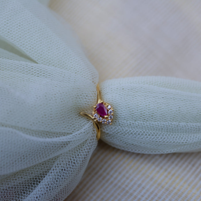 Heritage gold plated rings HRS0028