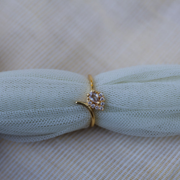 Heritage gold plated rings HRS0028