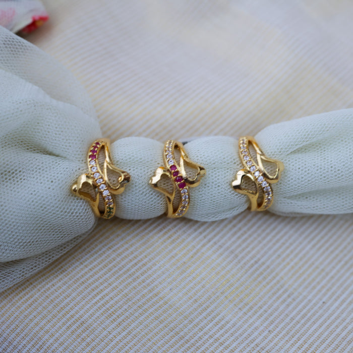 Heritage gold plated rings HRS0029