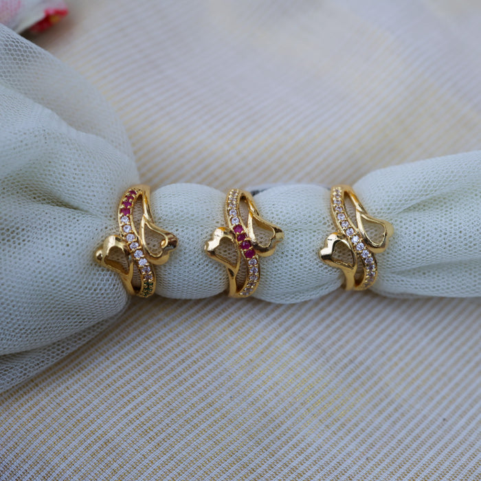 Heritage gold plated rings HRS0029