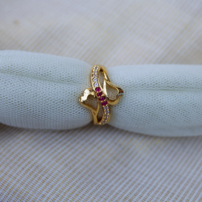 Heritage gold plated rings HRS0029