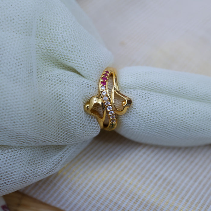 Heritage gold plated rings HRS0029