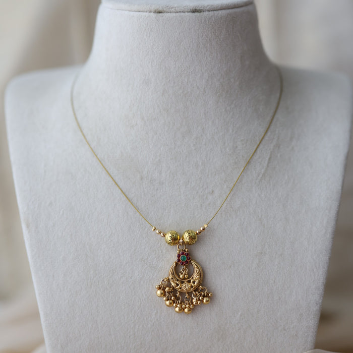 Antique invisible necklace  IN407