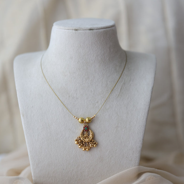 Antique invisible necklace  IN407