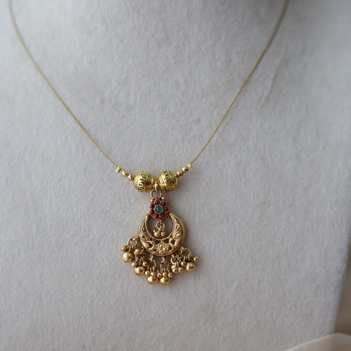 Antique invisible necklace  IN407