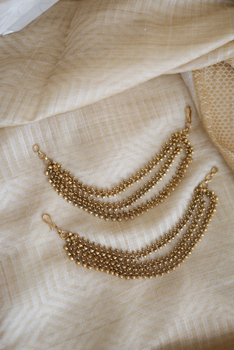 Antique mattal / ear accessories AM480