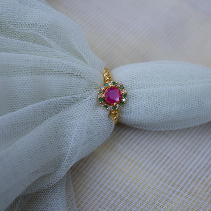 Heritage gold plated rings HRS0031