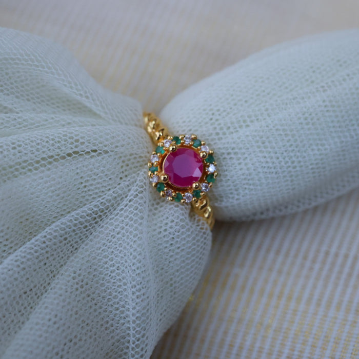 Heritage gold plated rings HRS0031