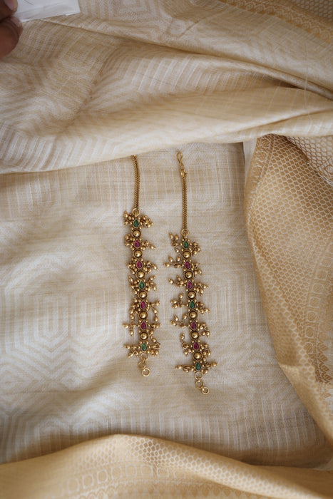 Antique mattal / ear accessories AM4806