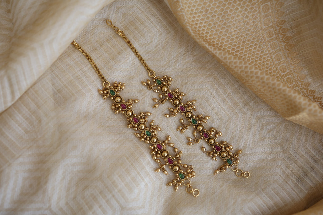 Antique mattal / ear accessories AM4806