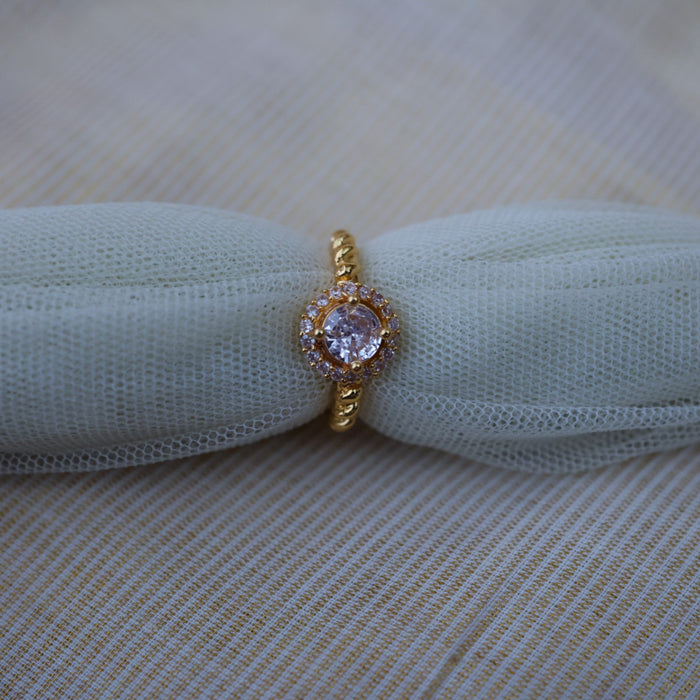 Heritage gold plated rings HRS0031