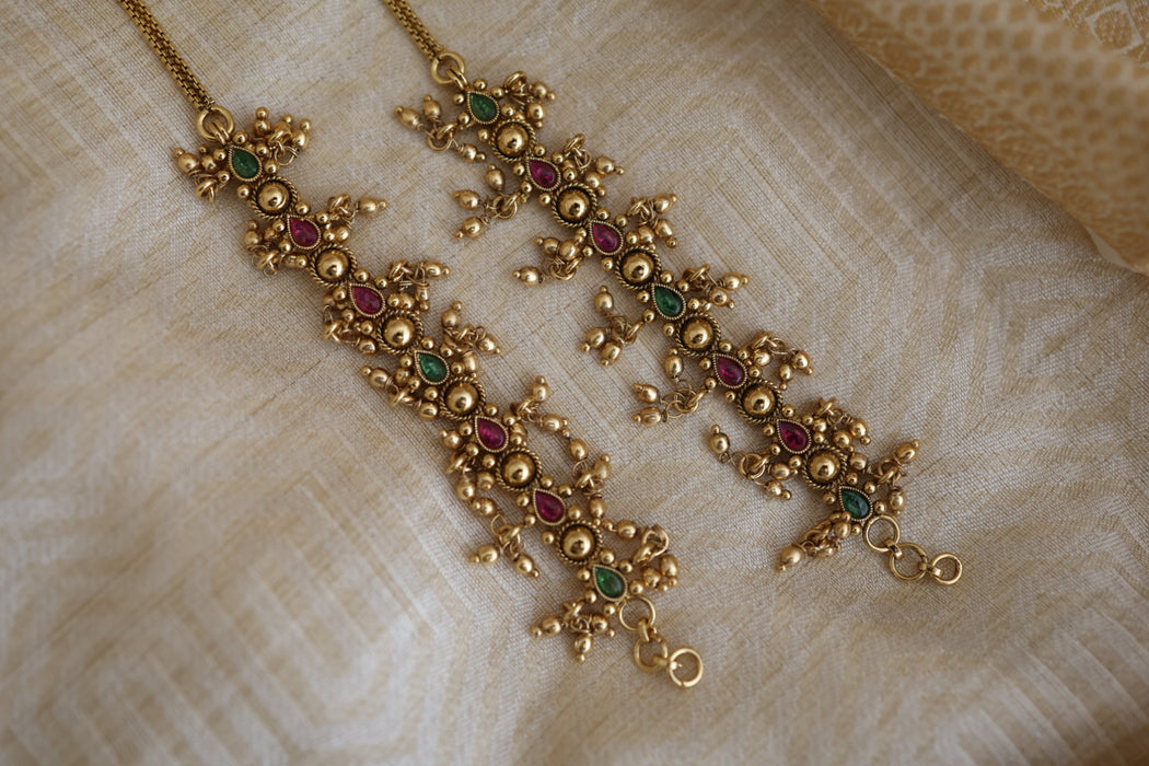 Antique mattal / ear accessories AM4806
