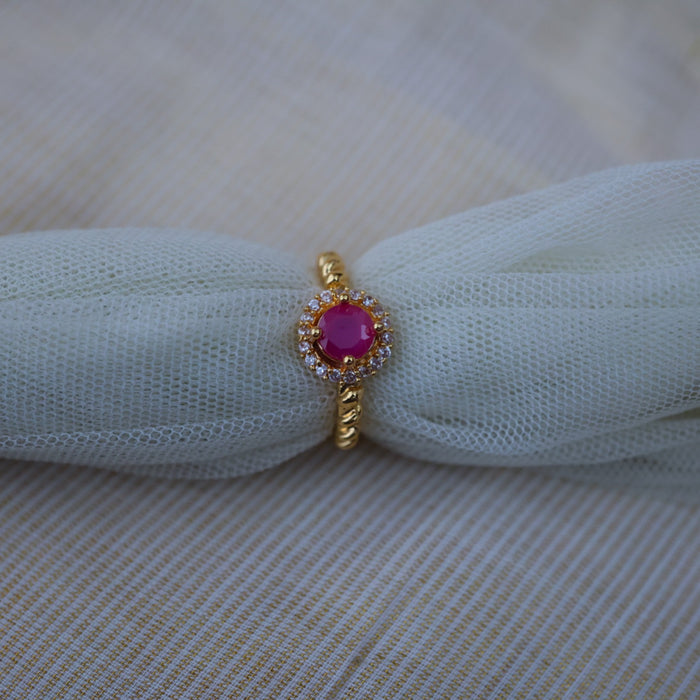 Heritage gold plated rings HRS0031