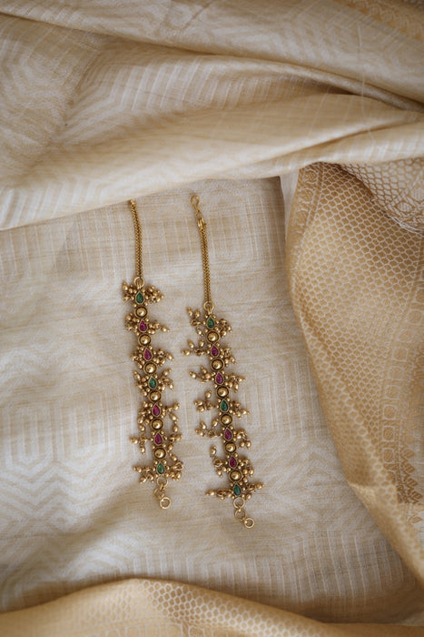 Antique mattal / ear accessories AM4806