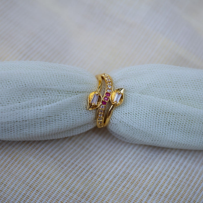 Heritage gold plated rings HRS0032