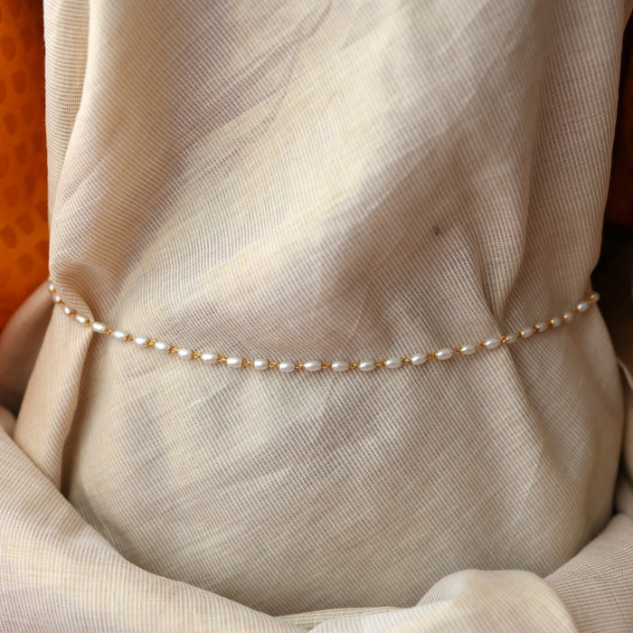 Heritage gold plated pearl Waistchain HW9000