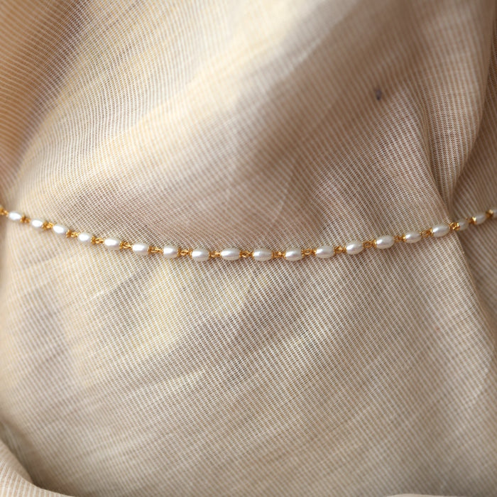 Heritage gold plated pearl Waistchain HW9000