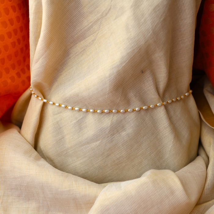 Heritage gold plated pearl Waistchain HW9000