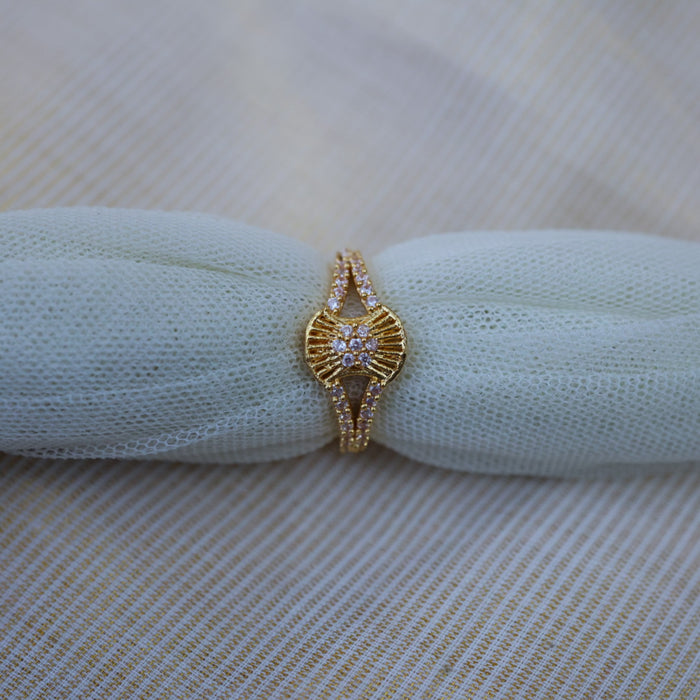 Heritage gold plated rings HRS004