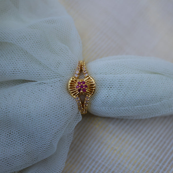 Heritage gold plated rings HRS004